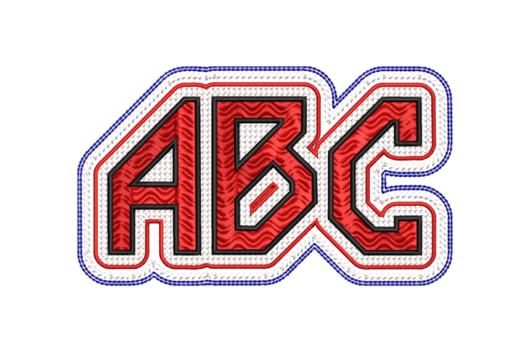 ABC Embroidery Design: A Charming Gift Stitch