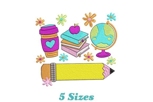 Beautiful Teacher Pencil: A Playful Embroidery Review