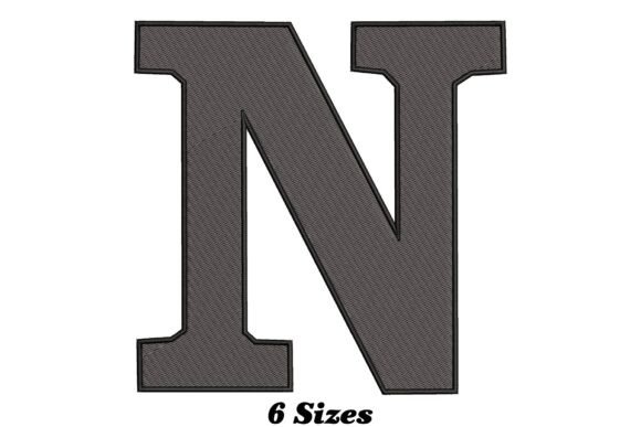 Creative Letter N: A Stylish Embroidery Review