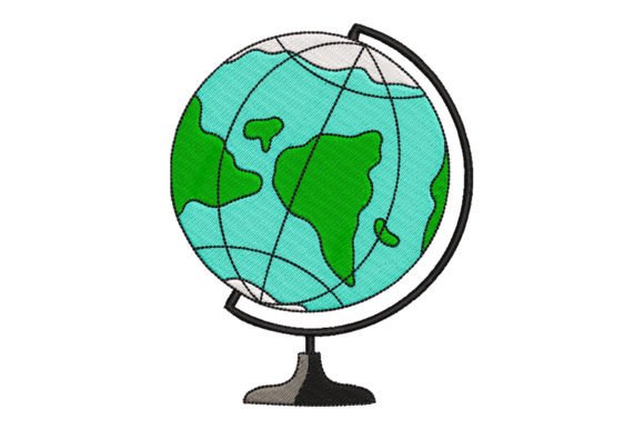 Earth Globe Embroidery Design: A Designer’s Review for Branded Merch