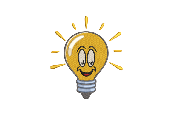 Funny Light Bulb: Holiday Embroidery Design Review