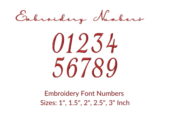 Kentwell Number Font: An Embroidery Designer’s Review