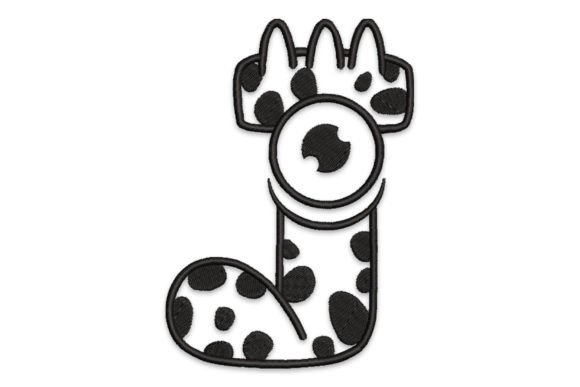 Monster Alphabet Letter J: Whimsical Embroidery Review