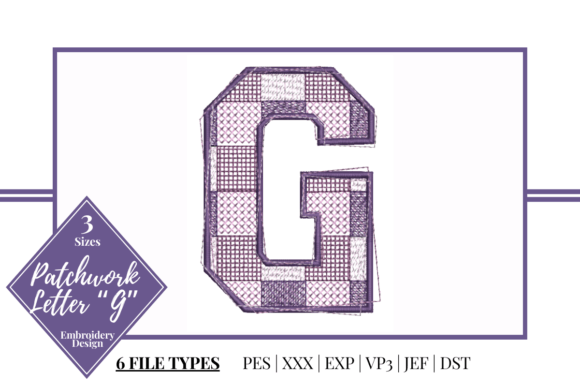 Patchwork Letter G: A Designer’s Review for Branded Merch