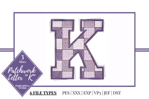Patchwork Letter K: A Designer's Gift Review