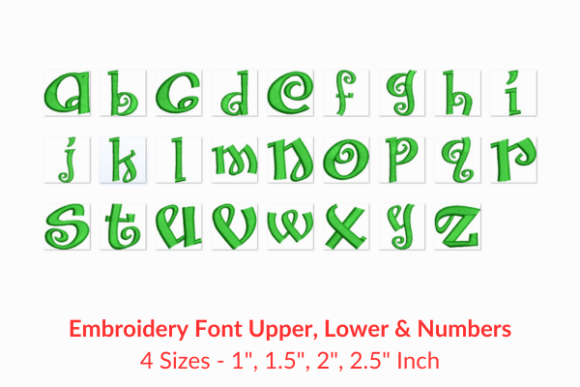 Reviewing Santas BigSecret Font for Holiday Embroidery Shops